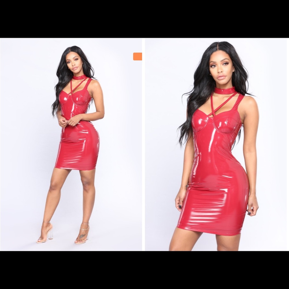 New w/o tag fashionnova PU dress